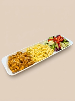 Kremalı & Kaşarlı Acı Izgara Soslu Tavuk görseli