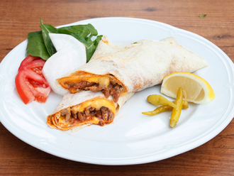 Cheddarlı Tavuk Tantuni Dürüm görseli