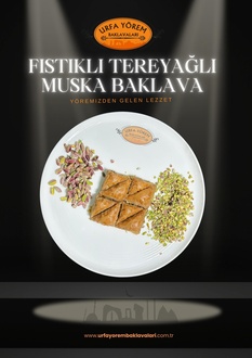 Tereyaglı Fıstıklı Muska (1Kg) görseli